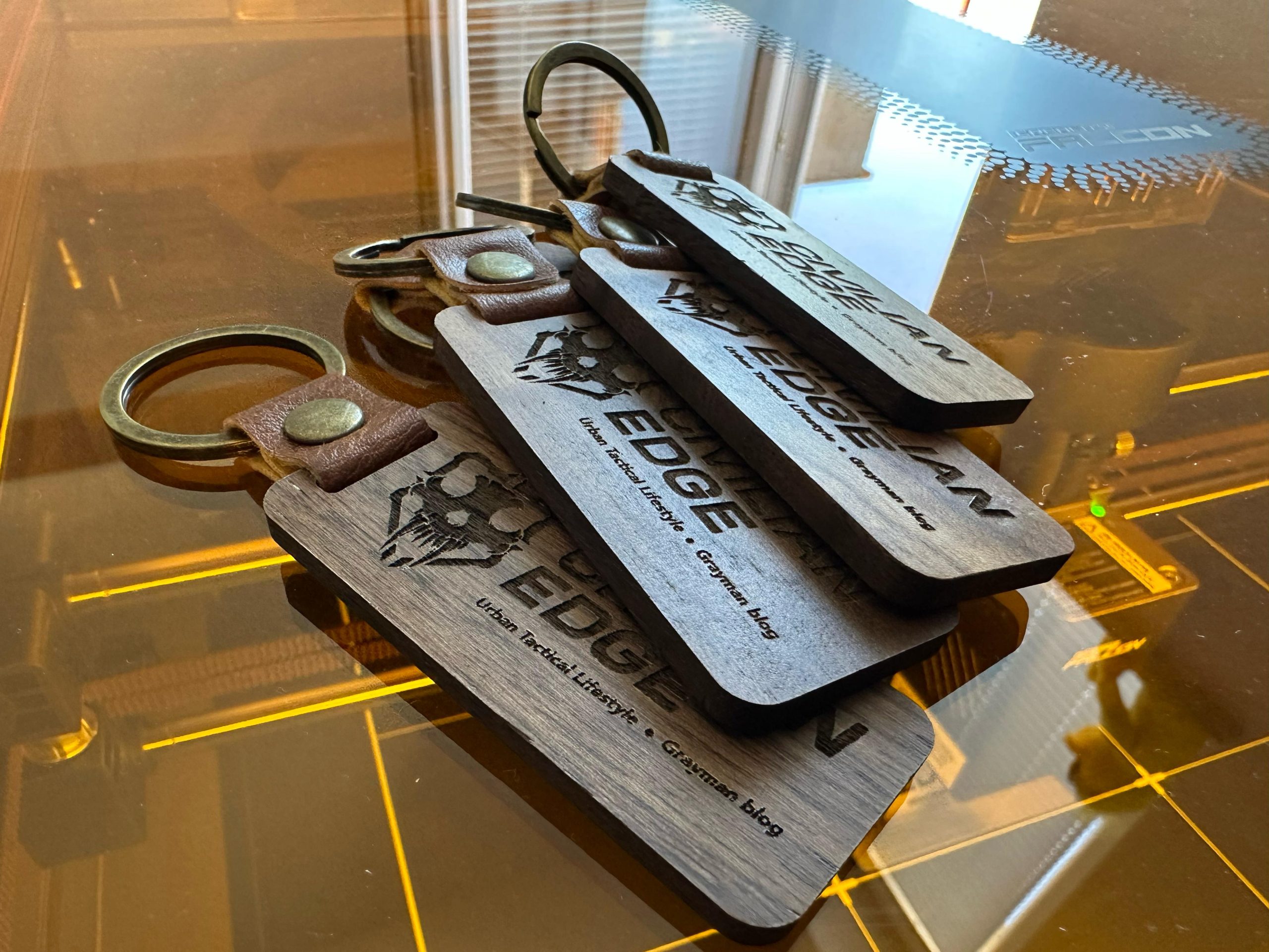 Personalizirani drveni privjesak