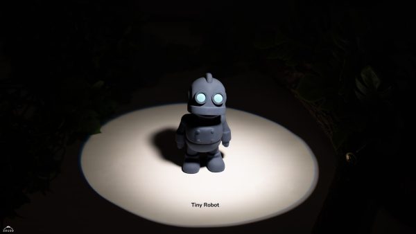 Tiny Robot – 3D print figurica / privjesak – Modelico